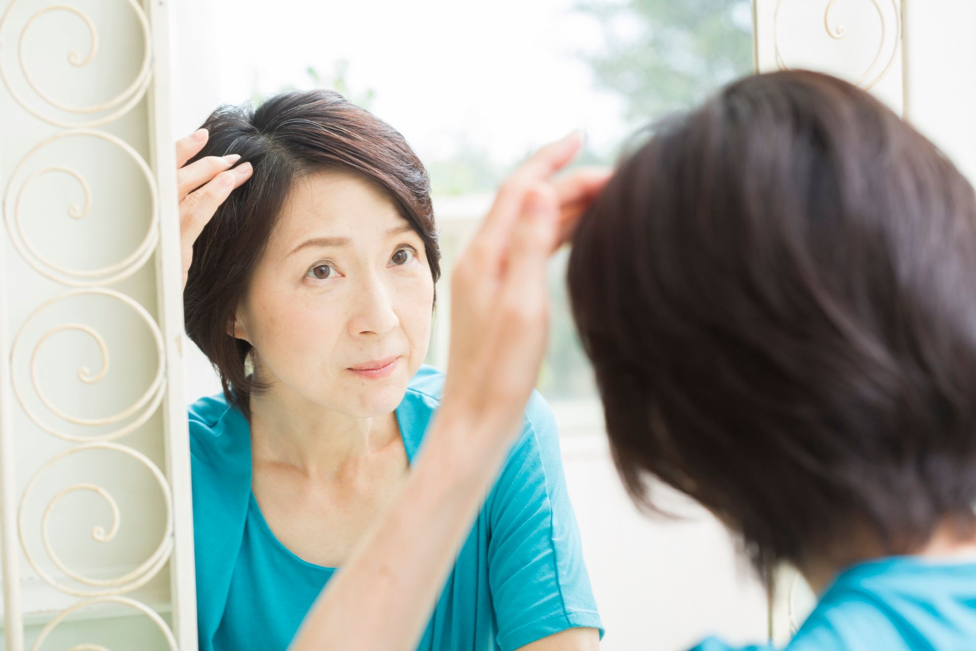 白髪ぼかしで若々しく | 長崎県佐世保市の美容室ならDAN DANE